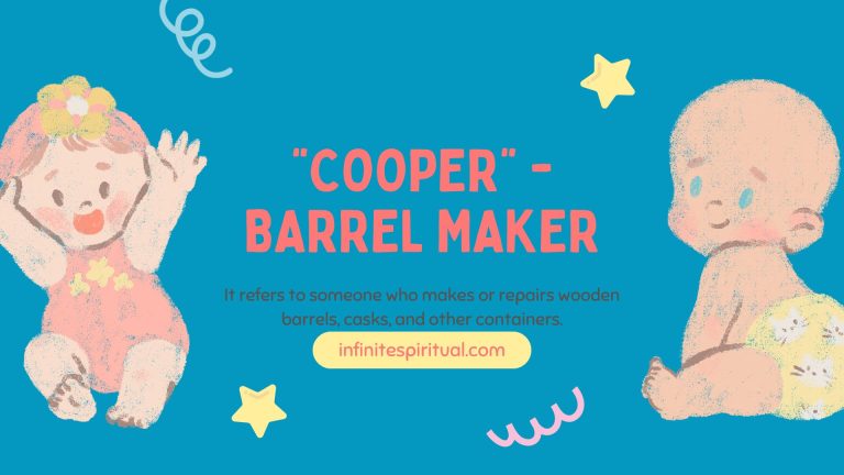 cooper name meaning