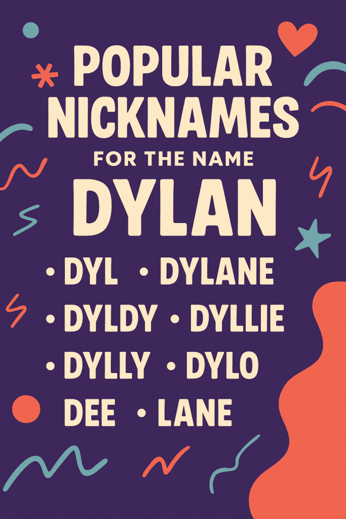 Nicknames for the Name Dylan