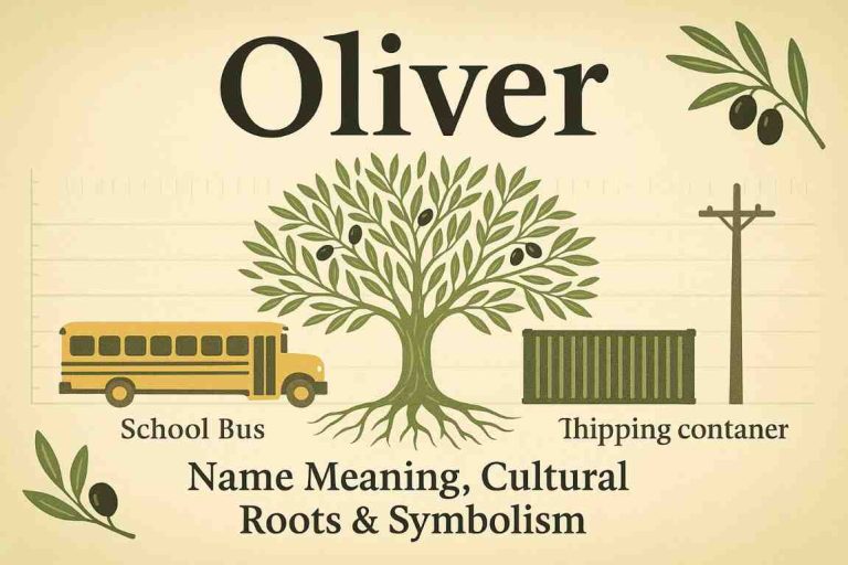 Oliver – Name Meaning, Cultural Roots & Symbolism