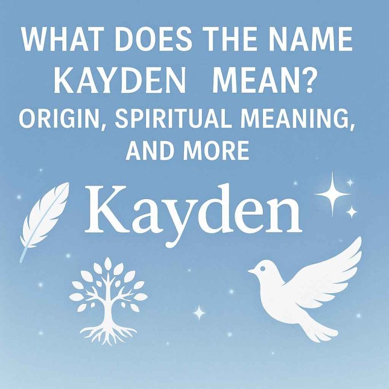 What Does the Name ‘Kayden’ Mean