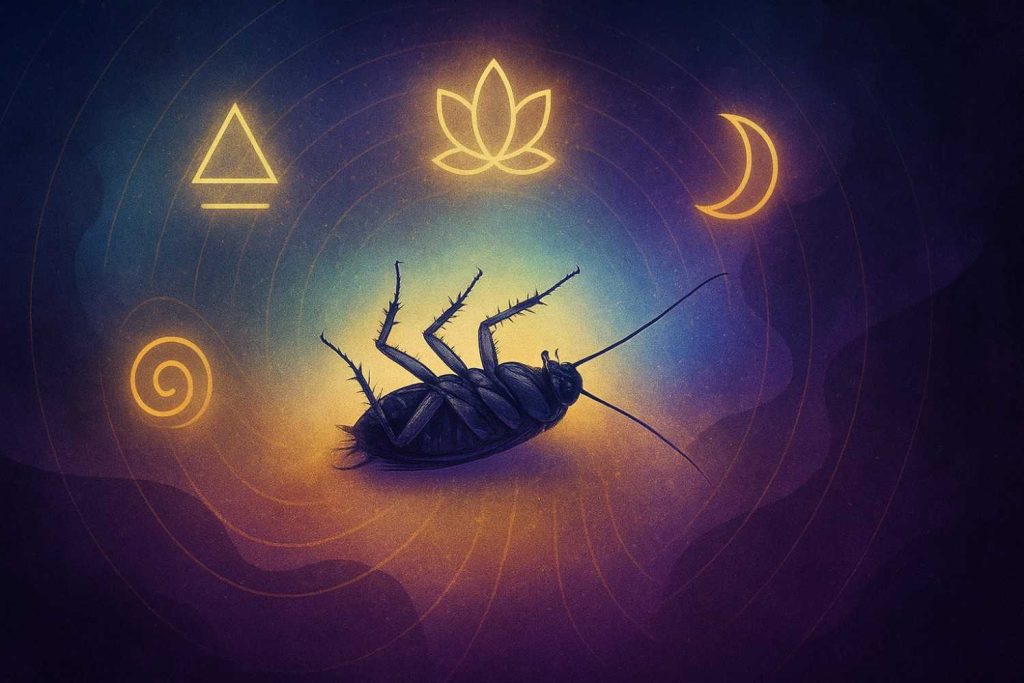 Common Symbolic Messages Linked to a Dead Cockroach