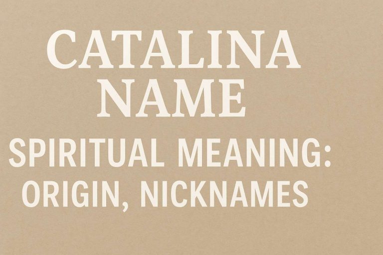 Catalina Name - Spiritual Meaning Origin, Nicknames