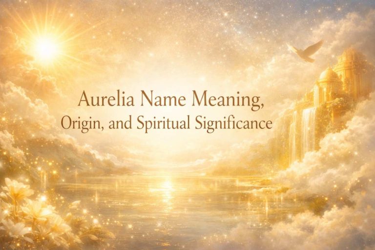 Aurelia Name Meaning, Origin, and Spiritual Significance