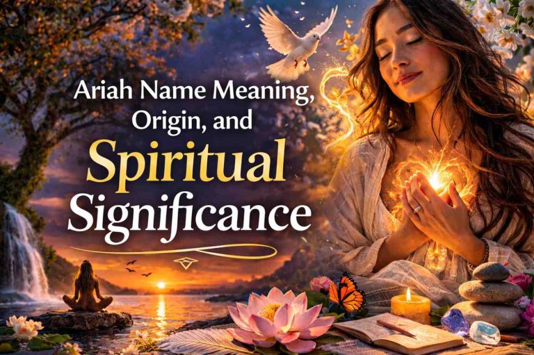 Ariah Name Meaning, Origin, and Spiritual Significance