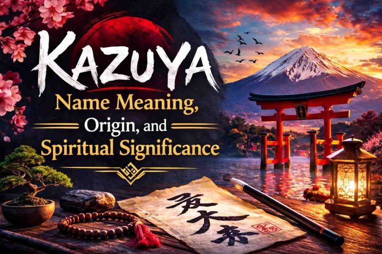Kazuya Name Meaning, Origin, and Spiritual Significance