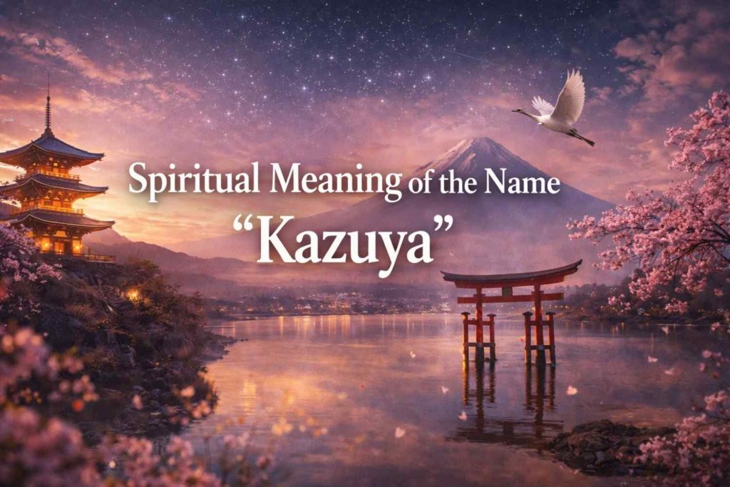 Spiritual Meaning of the Name Kazuya